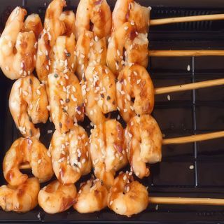 Pinchos de gambas