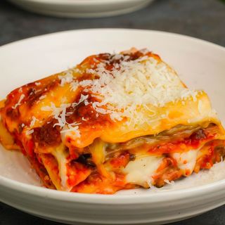 Lasaña Amatriciana 