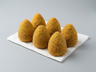 Arancino ricotta y espinacas