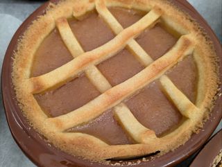 Crostata manzana y canela