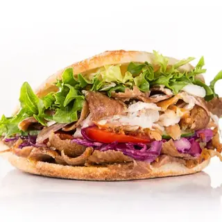 Menú Pan de pita 2 personas Mixto