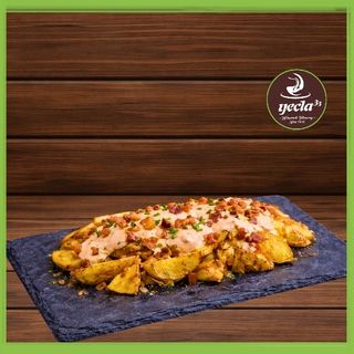 Patatas Cheese & Bacon Veganas