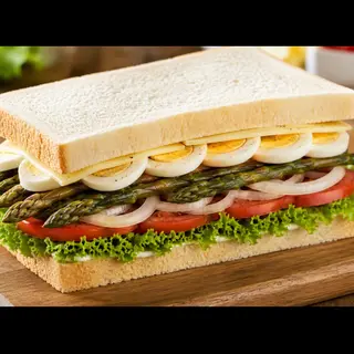 Sándwich vegetal