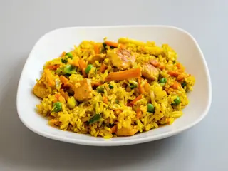 Arroz con curry