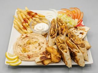Plato Damasquina