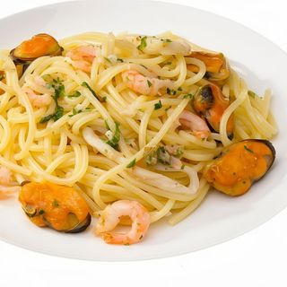 Pasta:☆Di Mare Con Salsa De Vino Y Ajo