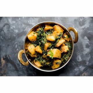 Sag Aloo