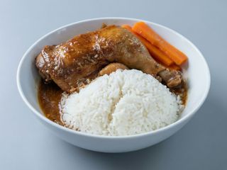Pollo asado + arroz