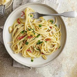 Espagueti Al Olio E Peperoncino