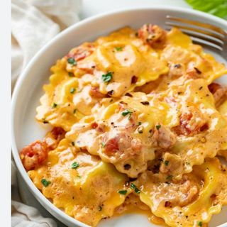 Ravioli Con Prosciutto Cotto