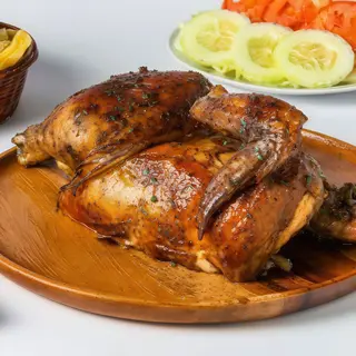 1/2 pollo a l,ast
