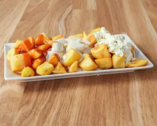 Patatas 3 salsas