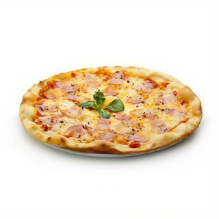 Pizza Carbonara (33 Cm. X 33 Cm.)