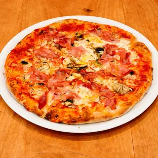 pizza prosciutto e funghi