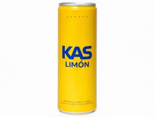 KAS Limón Refresco con gas sabor Limón Lata 330ml