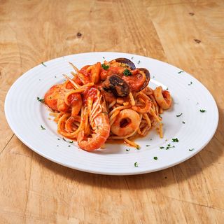 Spaguetti Al Frutti Di Mare