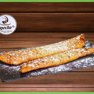 Flautas Nutela y manzana