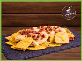 Nachos Cheese y Bacon