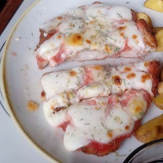 Milanesa cuatro quesos