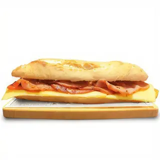 Bocadillo de lomo queso