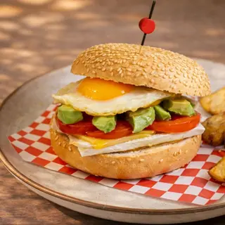 Bagel Avocado