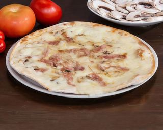 pizza carbonara