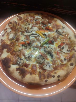 Pizza chicana (individual)