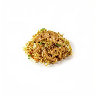 66.- Yakisoba Con Pollo