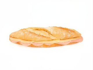 Medio Bocata De Jamón York Y Queso