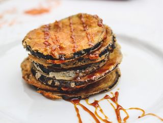 Berenjenas Rebozada Con Miel