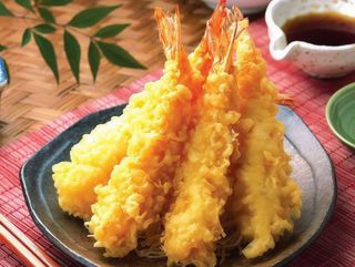 Tempura de langostinos