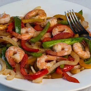 Langostino con Salsa Picante