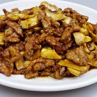 Ternera con Champiñones