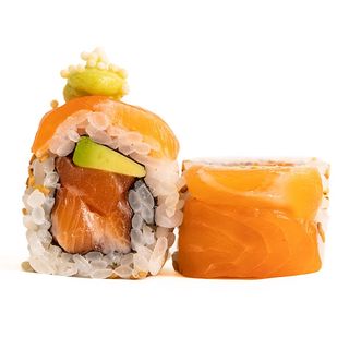 Uramaki Dragón Salmón