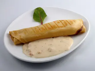 Crepes de Champiñón, Bacon y Queso