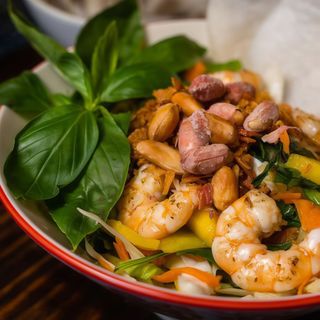 Ensalada de Mango y Gambas