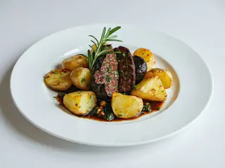 Morcilla con patatas
