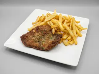 Filete empanado de ternera