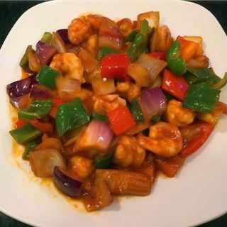 Gambas al Estilo Tailandés