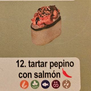 Tartar Pepino Con Salmón (2 Uds.)