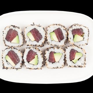 California Atún y Aguacate (8 Uds.)