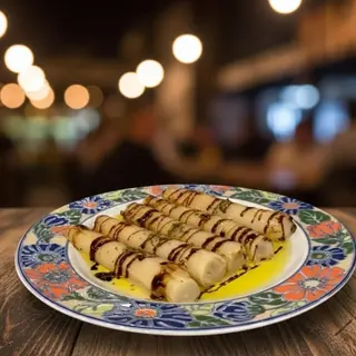 Puerros aliñados