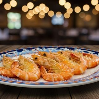 Gambones a la plancha