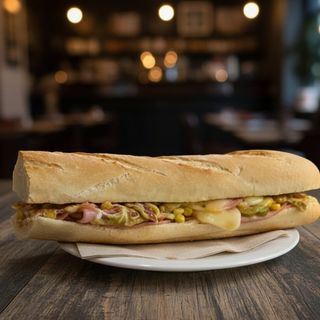 Bocadillo tortillas variadas