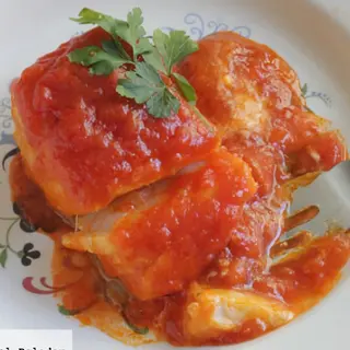 Bacalao Con Tomate