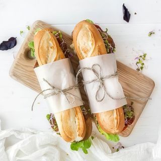 Bocadillo de Bistec al Chimi