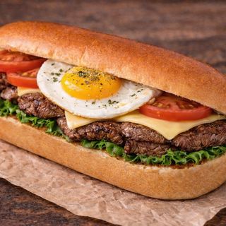 Bocadillo de Bistec Don Pepe