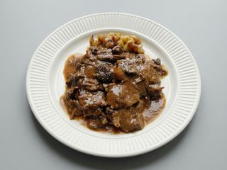 Fricandó de ternera con setas