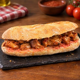 Pinchos de cerdo adobados