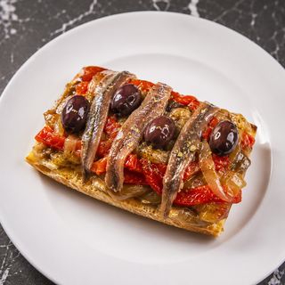 Coca de escalivada